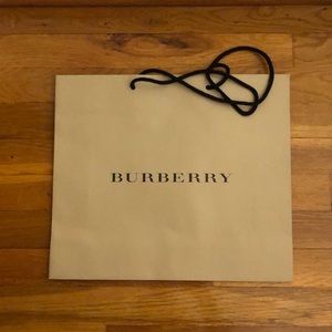 Burberry paper bag